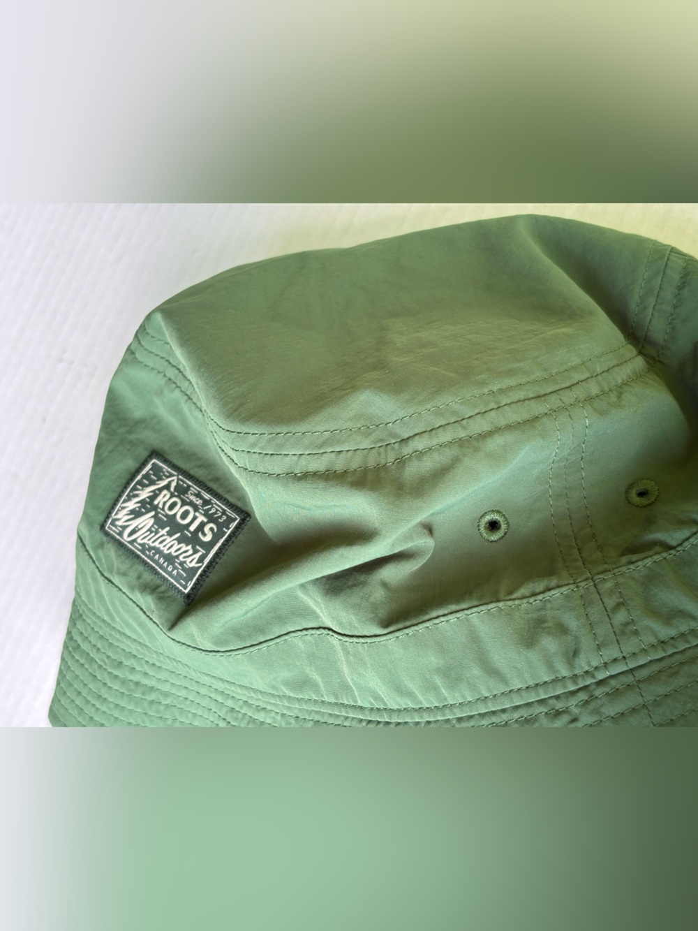 Roots Outdoors Classic Forest Green Bucket Hat One Size Unisex Gorpcore Sun - Picture 4 of 8